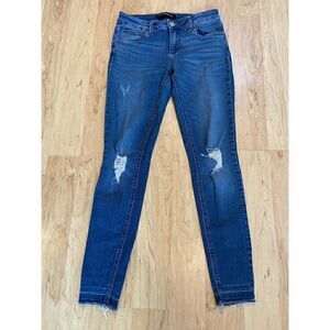 Prosperity low rise ripped skinny jeans